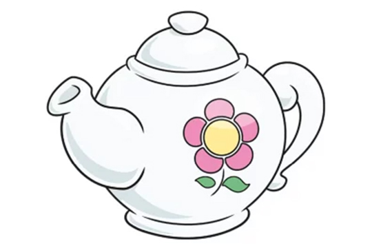 茶壶绘画技巧，教你画茶壶