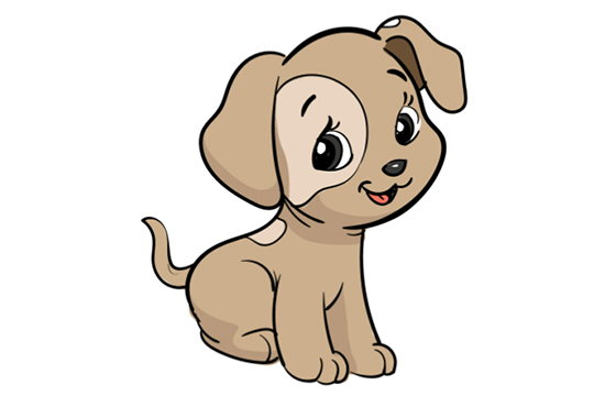 怎样画小狗？超简单的小狗画法教程！
