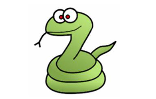 怎样画好蛇？超简单的蛇画法教程！