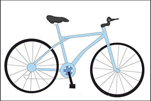 怎样画自行车？初学者画单车步骤图