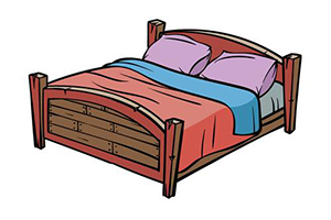 怎样画床？超简单的床画法教程