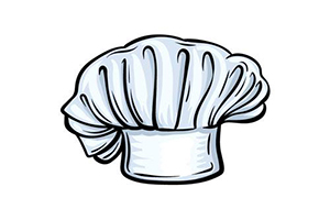0基础学厨师帽绘画小教程