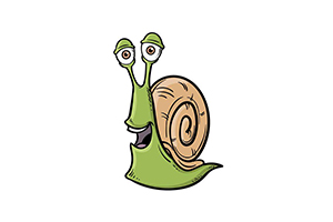 简单版卡通蜗牛画法教程